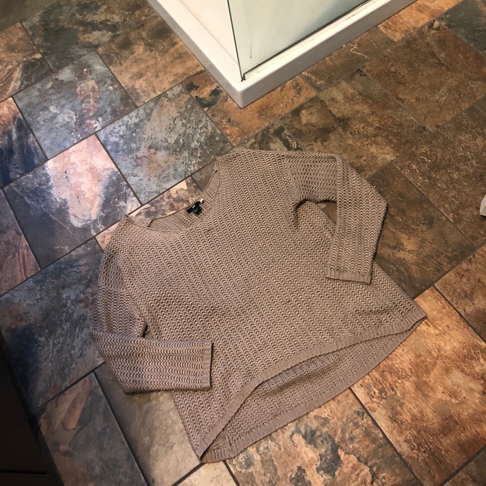Cream/Tan Knit H&M Sweater